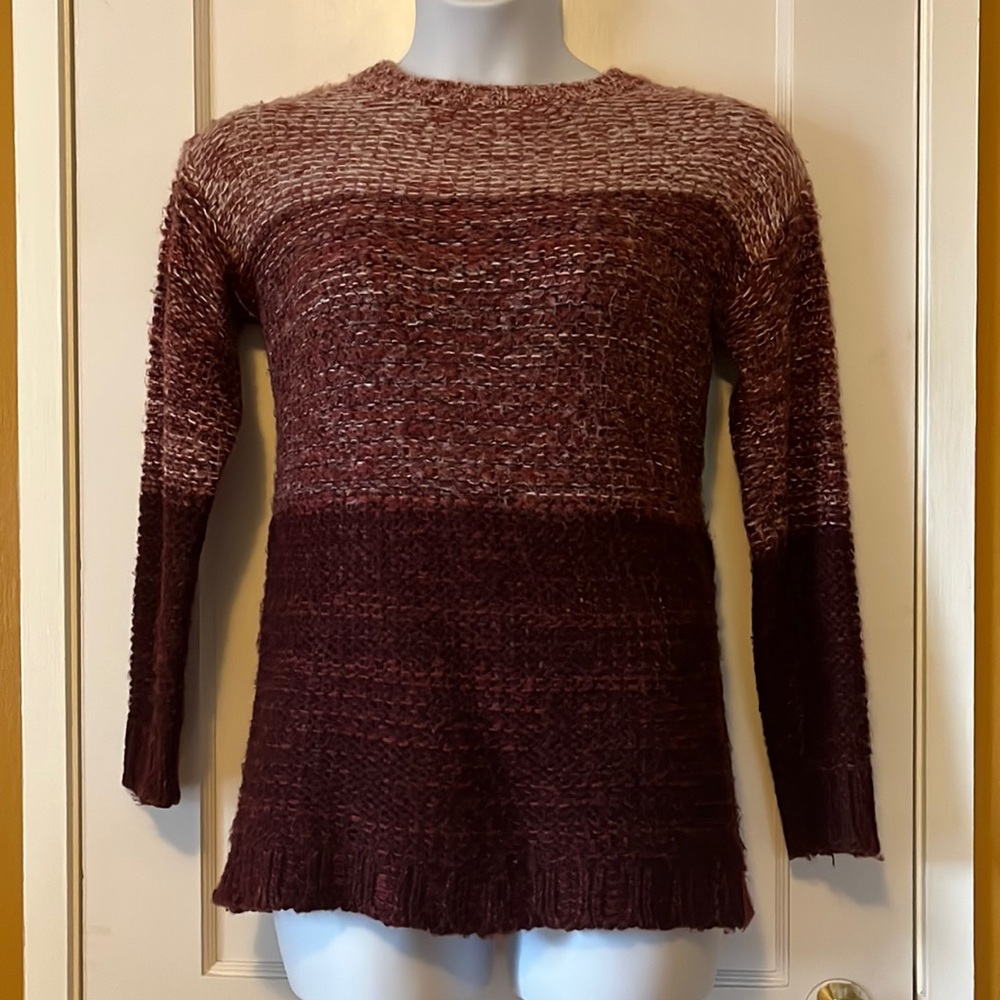Xhilaration Ombré Chunky Knit Sweater